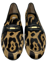 Load image into Gallery viewer, Bally Pesek 6305967 Men&#39;s Multideserto Leopard Print Haircalf Loafers MSRP $950
