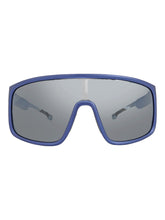 Load image into Gallery viewer, Carrera CARDUC 017/S Ducati Men&#39;s Blue/Black Mirror Shield 99-01-125 Sunglasses MSRP $145
