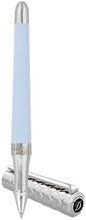 Load image into Gallery viewer, S.T. DUPONT DP462679 Liberté Blue Lacquer &amp; Palladium Rollerball MSRP $599 NEW
