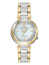 Load image into Gallery viewer, Citizen Eco-Drive L Sunrise Mother-of-Pearl EM0337-56D Ladies Watch MSRP$375
