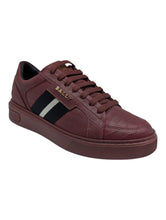 Load image into Gallery viewer, Bally Marell 6300464 Men&#39;s Heritage Red Embossed Leather Sneakers MSRP $550
