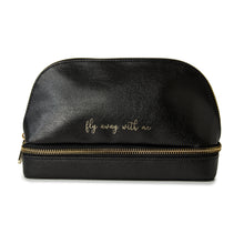 Load image into Gallery viewer, WOLF 886102 Black Leather Dual Jewelry Organizer - Fly Away With Me MSRP $150
