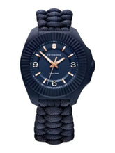 Load image into Gallery viewer, Victorinox I.N.O.X. 241955 Womens Blue Paracord Blue Dial 37 mm Watch MSRP $700

