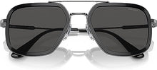 Load image into Gallery viewer, NEW PRADA Men&#39;s PR 57XS M4Y5S0 Black Aviator Frame Sunglasses MSRP $349
