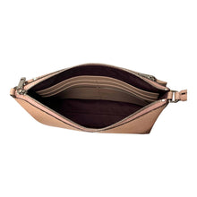 Load image into Gallery viewer, Bally Leddon 6219398 Ladies Nude Wrislet Clutch Calf Embossed MSRP $625
