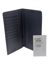 Load image into Gallery viewer, Salvatore Ferragamo 606439 Blue Marine Folding Wallet MSRP $329
