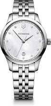 Load image into Gallery viewer, Victorinox Alliance 241830 Ladies Small Crystal Mother of Pearl 35 mm Watch $560
