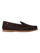 Load image into Gallery viewer, Bally Nadim 6306776 Men's Ebano Suede Loafers MSRP $690
