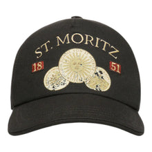 Load image into Gallery viewer, Bally 6302914 Men&#39;s St Moritz Black Baseball Cap MSRP $300
