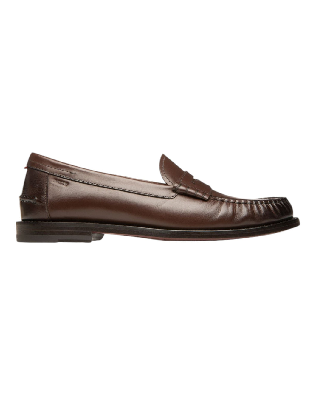 Bally Coelo 6301851 Men's Ebano Leather Moccasins Size 9 MSRP $700