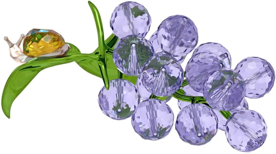 Swarovski Crystal Idyllia Snail & Blueberries Figurine 5667549