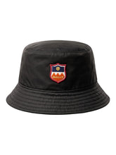 Load image into Gallery viewer, Bally 6306674 Black Logo Appliqué Bucket Hat MSRP $396
