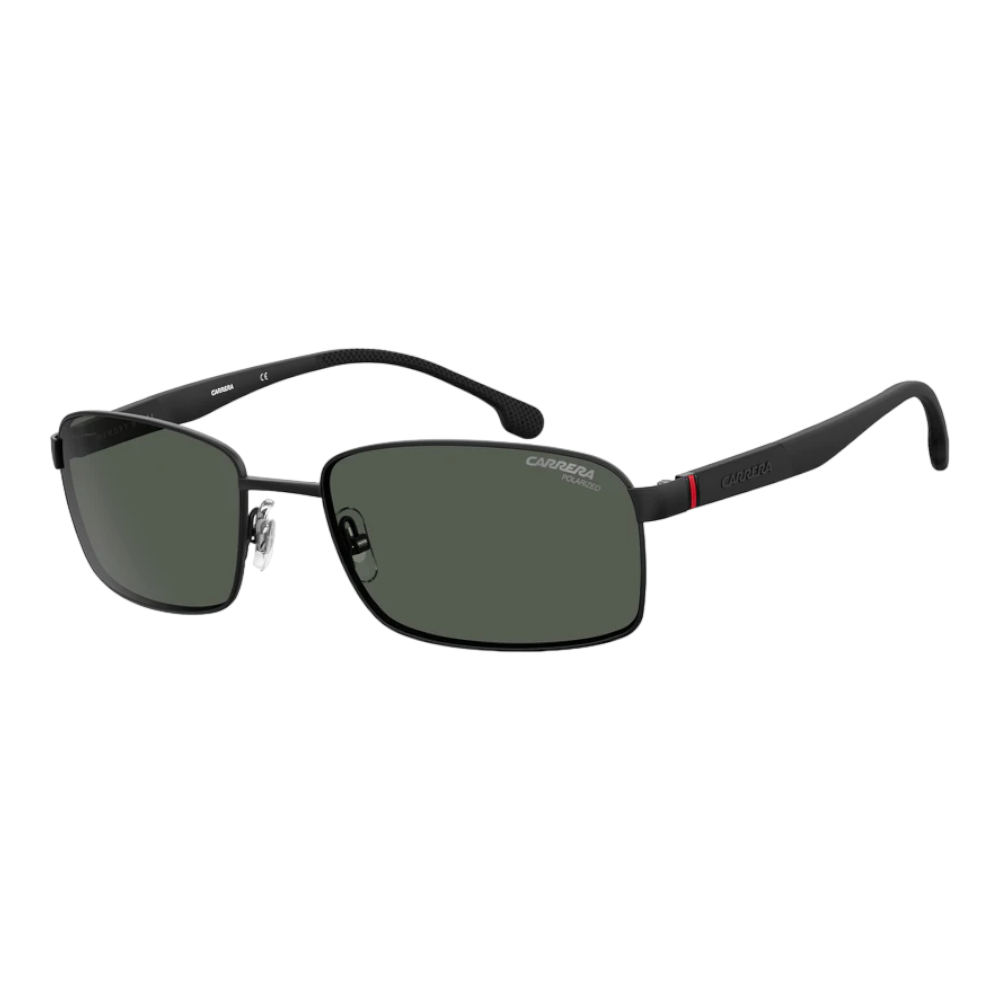NEW CARRERA Men's 8037 003 Matte Black Polarized Sunglasses 58-18-140 MSRP $231