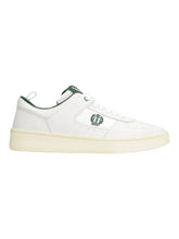 Load image into Gallery viewer, Bally Riweira-FO 6304693 White/Green Low-Top Leather Sneakers MSRP $650
