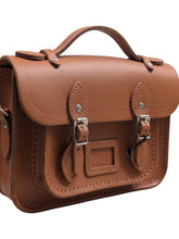 Load image into Gallery viewer, Cambridge Satchel MINNA1055MBN10101 The Mini Leather CrossBody Bag MSRP $265
