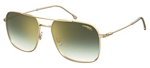 NEW CARRERA Men's 247 J5G Gold Frame Gradient Green Lens Sunglasses MSRP $215