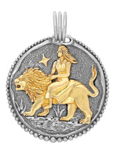 Load image into Gallery viewer, Konstantino Leo Carved Zodiac Pendant and Chain MEKJ627-130 MSRP $1545
