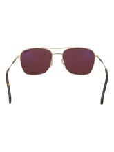 Load image into Gallery viewer, Carrera 130/S Aviator Gold/Burgundy Polarized 58-19-150 Sunglasses MSRP$170
