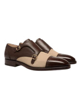Load image into Gallery viewer, Bally Skylor-T 6306759 Men's Ebano Monk-Strap Shoes MSRP $1050
