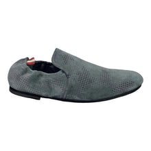 Load image into Gallery viewer, Bally Pleian 6231388 Men&#39;s Smoke Grey Perforated Leather Loafers Size 9 MSRP$675
