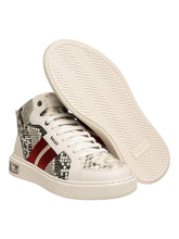 Load image into Gallery viewer, Bally Myles 6238392 Men&#39;s White Sheep Printed Leather Sneakers MSRP $720
