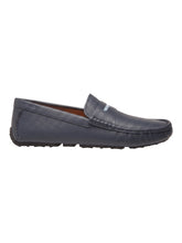 Load image into Gallery viewer, Bally Dreamer 6307932 Men's Midnight Bovine Grained Leather Loafers MSRP $700
