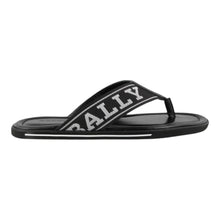 Load image into Gallery viewer, Bally Border 6221308 Men&#39;s Black Leather/Fabric Sandals Size 8.5 US MSRP $300
