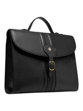 Load image into Gallery viewer, Bally 6310572 Beckett Softbrie Black Leather Briefcase MSRP $3222
