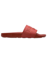 Load image into Gallery viewer, Bally Slaim 6228390 Men&#39;s Bally Red Rubber Sandals MSRP $295
