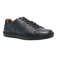 Load image into Gallery viewer, Bally Orivel Men&#39;s 6240302 Navy Leather Sneaker MSRP $570 NEW
