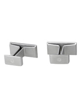 Load image into Gallery viewer, Montblanc 114760 Men's Stainless Steal Rectangular Cufflinks MSRP $335
