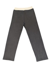 Load image into Gallery viewer, Bally 6302922 Women's Curling Collection Grey &amp; Bone Cashmere Pants MSRP $1500
