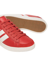 Load image into Gallery viewer, Bally Thiago 6309518 Candy Red Calf Plain Low-Top Leather Sneaker MSRP $560
