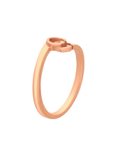 Load image into Gallery viewer, GUCCI GG Running 18kt Rose Gold Ring YBC457122001 MSRP $1010
