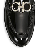 Load image into Gallery viewer, NEW SALVATORE FERRAGAMO Trifoglio Women&#39;s 727758 Black Shoe Size 5 D MSRP $650
