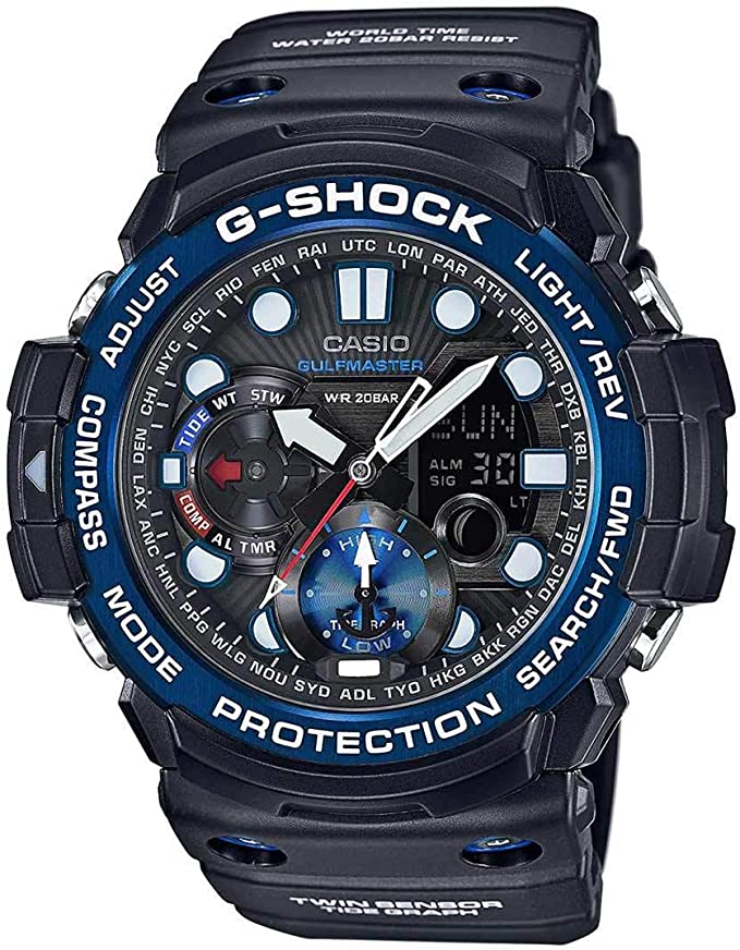 Casio G-Shock Master of G Black Dial Men's Watch GN1000B-1A MSRP $300