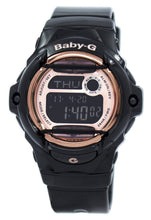 Load image into Gallery viewer, Casio Baby-G Rose Gold Dial Black Resin Women&#39;s Strap Watch BG169G-1 MSRP $89
