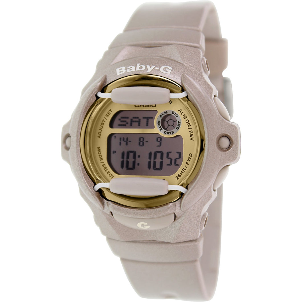 Casio Baby-G Rose Gold Dial Resin Strap Women's Watch BG169G-4 MSRP $89