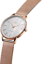 Load image into Gallery viewer, NEW MVMT Women&#39;s MB01-RGPL Boulevard Analog Rodeo Sunset Watch MSRP $160
