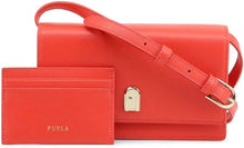 Load image into Gallery viewer, NEW FURLA 1972 Women&#39;s Mini Crossbody Bag In Red Leather MSRP $199
