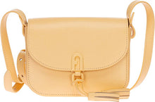 Load image into Gallery viewer, NEW FURLA 1972 Women&#39;s Mini Shoulder Bag In Cream Leather MSRP $364
