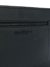 Load image into Gallery viewer, NEW SALVATORE FERRAGAMO Men&#39;s 687229 Black Document Holder MSRP $650

