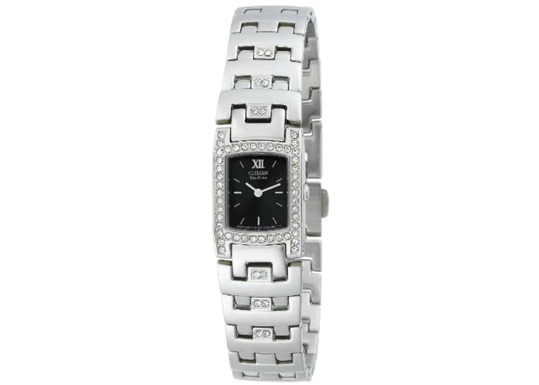 NEW Citizen Silhouette EW8140-54E Ladies 17mm Bracelet Watch MSRP $265