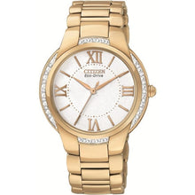 Load image into Gallery viewer, NEW Citizen Ciena EM0093-59A Ladies 35mm White Dial Watch MSRP $450
