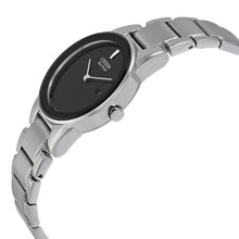 Load image into Gallery viewer, Citizen Axiom GA1050-51E Ladies 30mm Black Dial Watch MSRP $325
