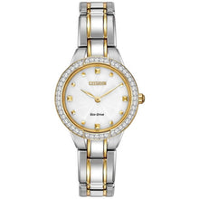 Load image into Gallery viewer, NEW Citizen Silhouette Crystal EX1364-59A Ladies 28mm Watch MSRP $295
