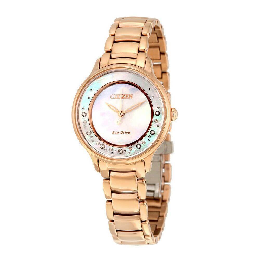 NEW Citizen Circle of Time EM0382-86D Ladies 30mm Bracelet Watch $650