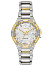 Load image into Gallery viewer, NEW Citizen Riva EW2464-55A Ladies 30mm Silver Dial Watch MSRP $495
