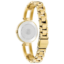 Load image into Gallery viewer, NEW Citizen Axiom EM0638-50P Ladies 28mm Gold-Tone Watch MSRP $275
