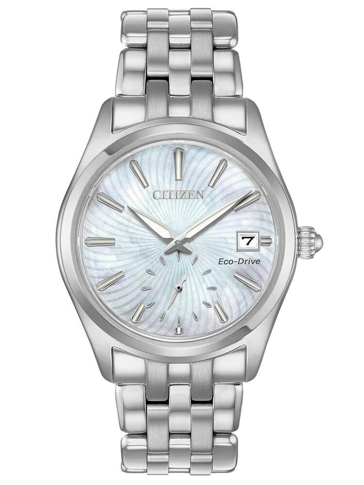 NEW Citizen Silhouette EV1030-57D Ladies 36mm Bracelet Watch MSRP $325
